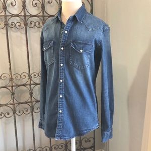 American Eagle Outfitters Denim Shirt
